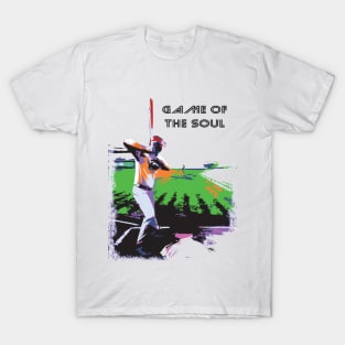 Baseball game of the soul pop art T-Shirt